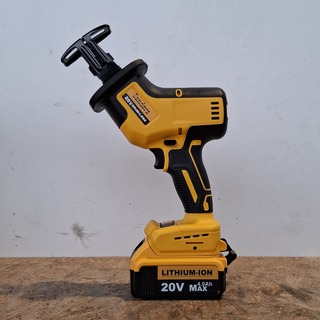 5x Accu reciprozaag, Rood